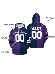 Fast Shipping Sublimation Custom Made Hockey Hoodie Custom Logo Sports Hoodie Sublimation Plus Size Men's Sweatshirts Pullover