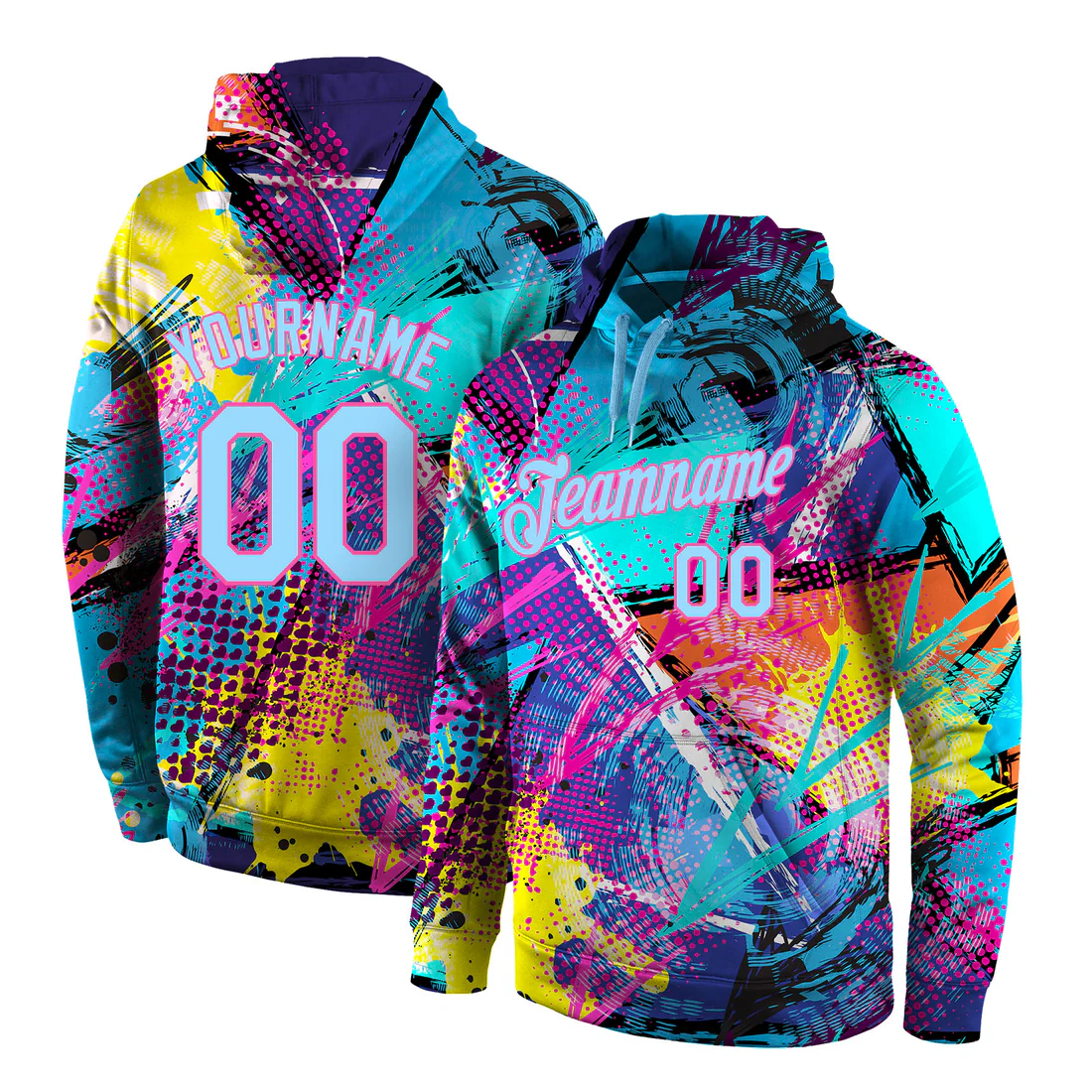Men's Best Custom Sublimation Hockey Jersey Hoodie 100% Polyester for Winter Use