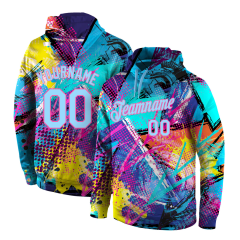 Men's Best Custom Sublimation Hockey Jersey Hoodie 100% Polyester for Winter Use