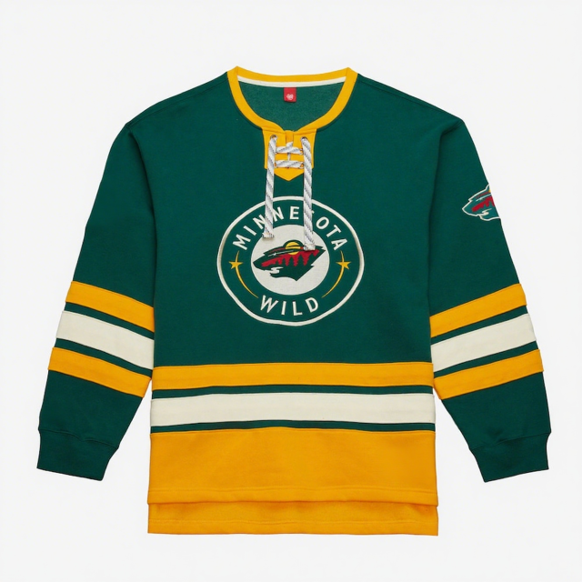 Custom Cotton Ice Hockey Hoodies Embroidered Logo for Men