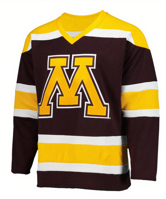 Double Shoulder 100% Polyester Mesh Sublimated Ice Hockey Jersey