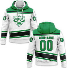 Hockey Hoodie Custom Team Sublimation Hockey Hoodie 100% Polyester Hockey Jersey With Hood
