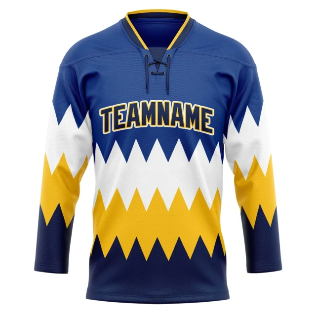 Fashion Design Ice Hockey Jersey Custom Sublimation Printing Team Sportswear Ice Hockey Jersey