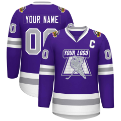 Custom Reversible Sublimation Ice Hockey Jersey Men Pro Training Polyester Uniform