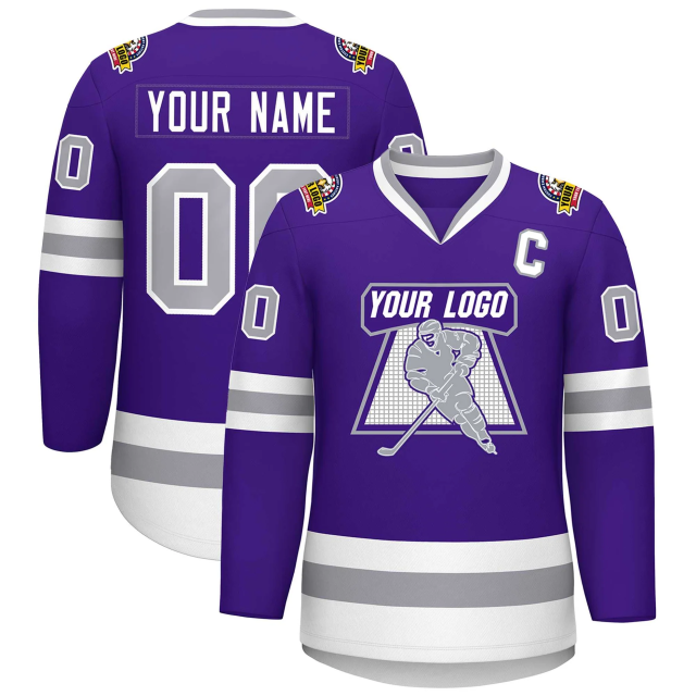 Custom Reversible Sublimation Ice Hockey Jersey Men Pro Training Polyester Uniform