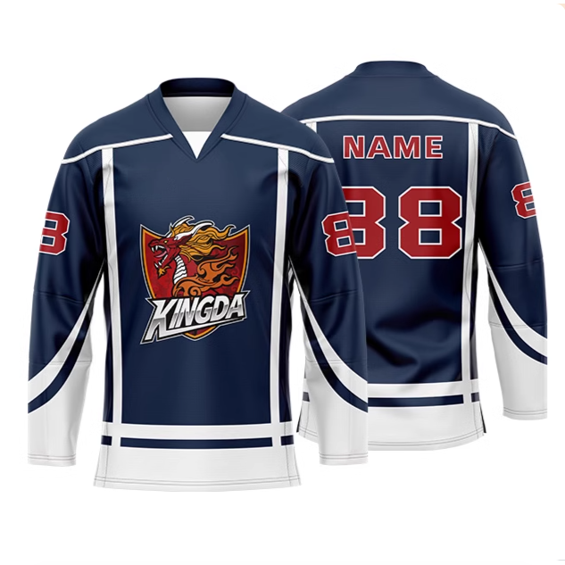 Premium Custom Team Hockey Jerseys Sublimation Practice Ice Hockey Uniform Shirts