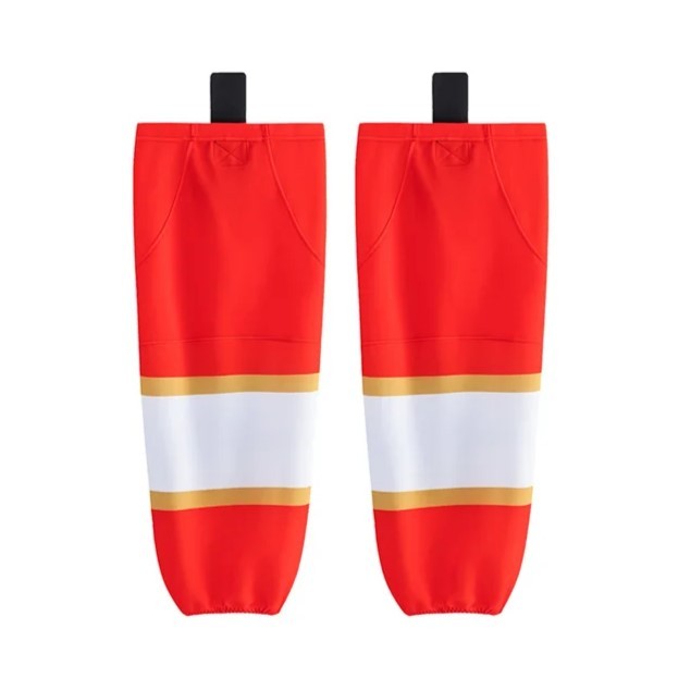 Wholesale Custom Hockey Socks Mesh Fabric With Sublimation Ice Hockey Sock for Ice Hockey Wear