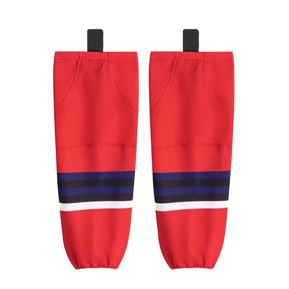 Wholesale Custom Hockey Socks Mesh Fabric With Sublimation Ice Hockey Sock for Ice Hockey Wear