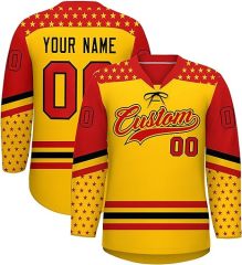 Custom Fit Ice Hockey Uniform Set Sublimated Lightweight Jerseys and Pants for Teams Men Women Youth OEM Sports Supplier
