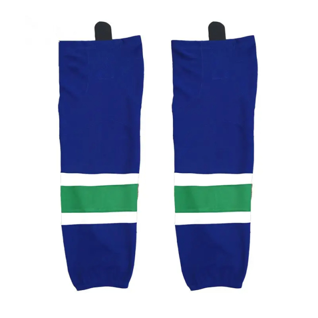 100%Polyester Ice Hockey Sport Socks High Quality Men Women Hockey Socks