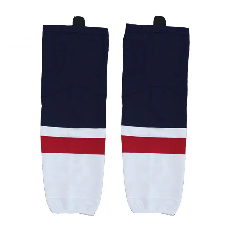 100%Polyester Ice Hockey Sport Socks High Quality Men Women Hockey Socks