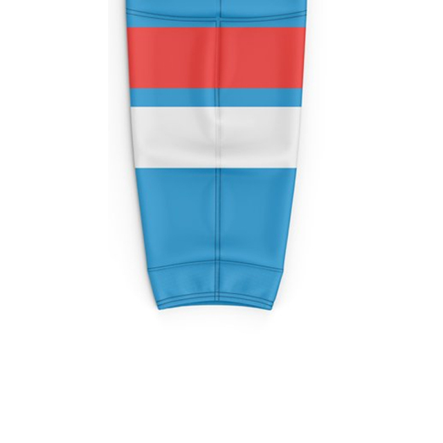 Light Weight and Polyester Fabric Ice Hockey Training Wear Socks New Style Fully Customizedable Ice Hockey Polyester Socks