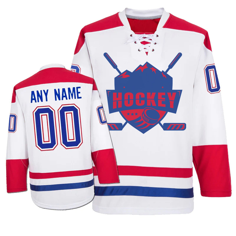 Custom Polyester Mesh Ice Hockey Jersey Professional Players Hokey Uniform for Men