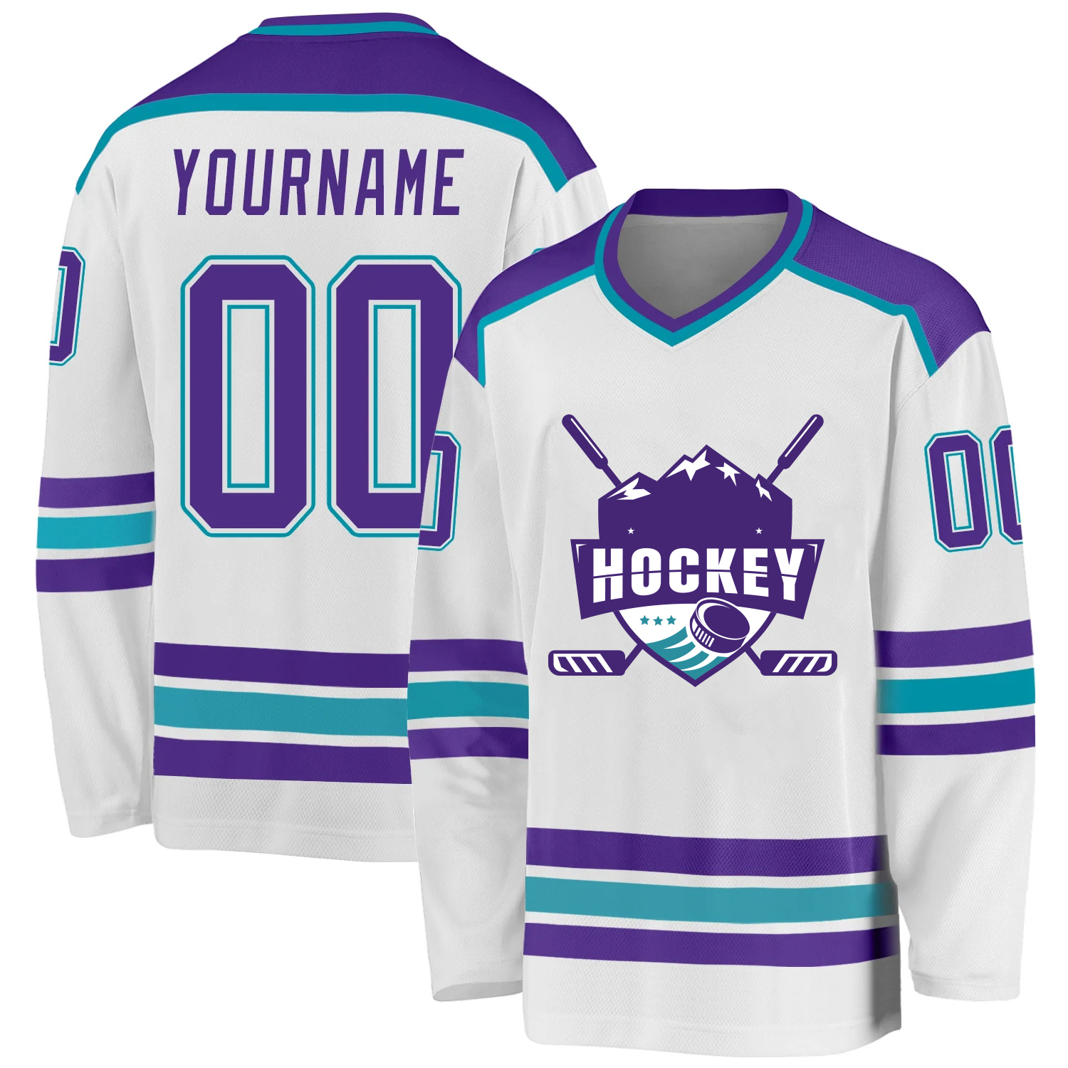 Vneck Custom Ice Hockey Jerseys Sublimated Hockey Uniform Breathable Ice Hockey Wear