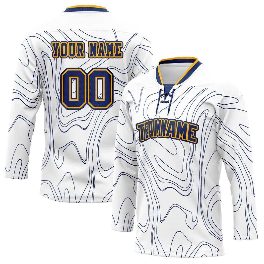 Wholesale New Style Design Ice Hockey Jersey Custom Team Name and Print Sports Ice Hockey Uniform