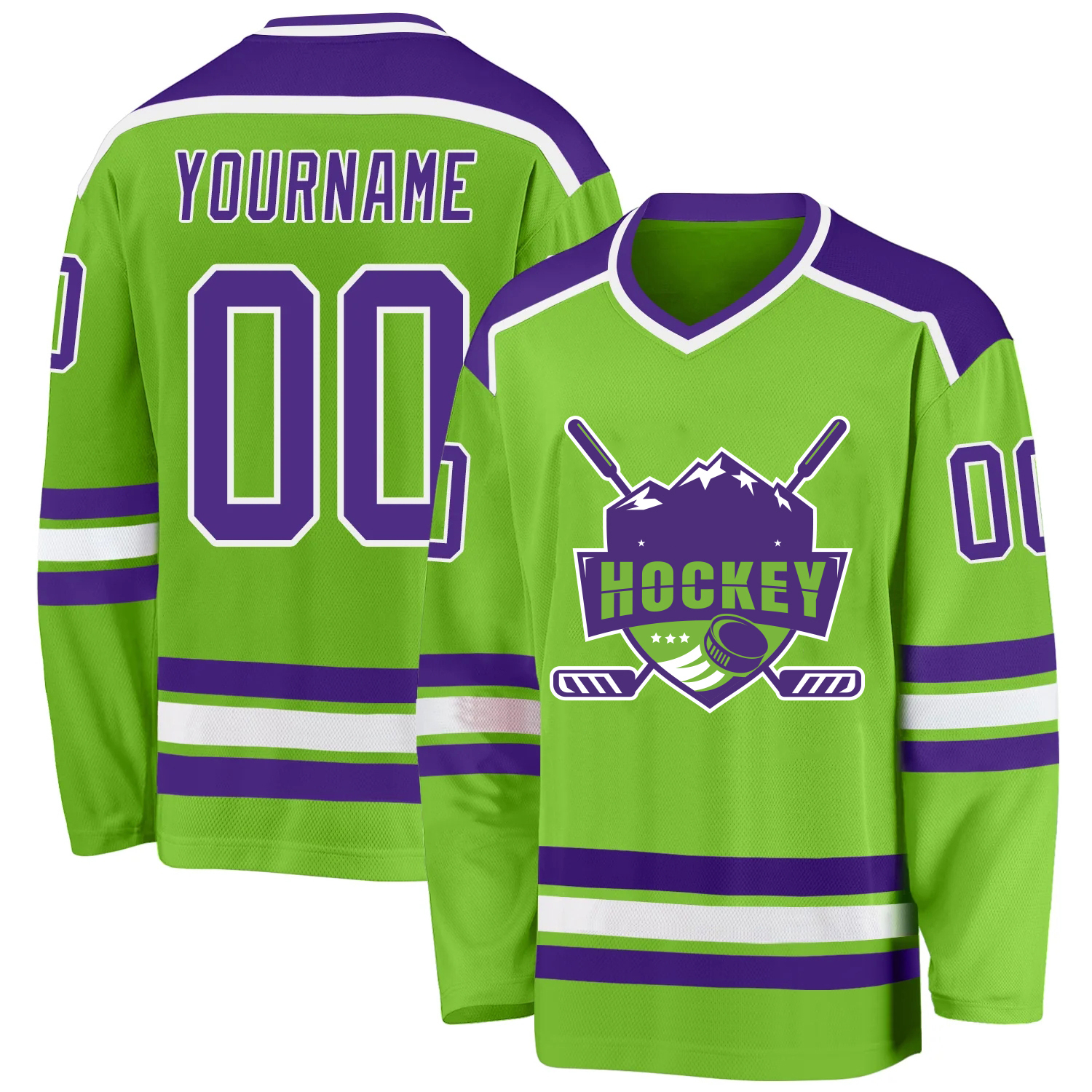 Vneck Custom Ice Hockey Jerseys Sublimated Hockey Uniform Breathable Ice Hockey Wear
