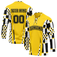 Make Your Own Design Custom Ice Hockey Jersey for Men Women Youth 100% Polyester printing Hockey Jersey