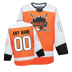100% Polyester Hockey Jersey Custom Hockey Wear Sublimation Team Ice Hockey Jersey