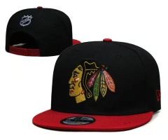 Wholesale  Adjustable Snapback Cap Men Women Hoceky Caps 3D Embroidery Comfortable 6 Panel Outdoor Sports Unisex Ice Hockey Hat