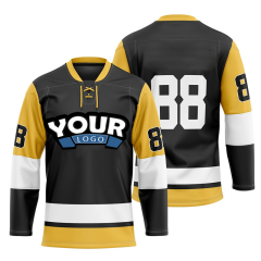 Wholesale Sublimation Printing Quick Dry Team Practice Ice Hockey Wear Custom Hockey Jersey
