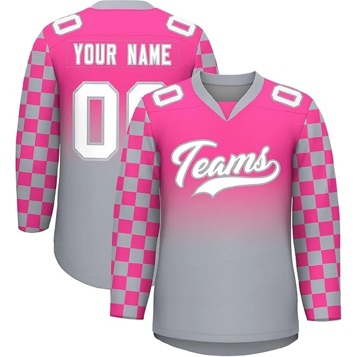 New 2025 Sublimation Ice Hockey Jersey Printing Quick Dry Breathable Ice Hockey Jersey