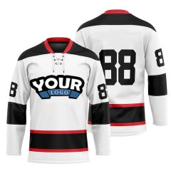 Wholesale Sublimation Printing Quick Dry Team Practice Ice Hockey Wear Custom Hockey Jersey