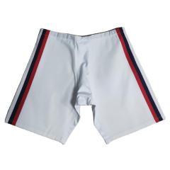 Custom Hockey Pant Shell Nylon Shorts with Embroidery and Tackle Twill for Ice Hockey