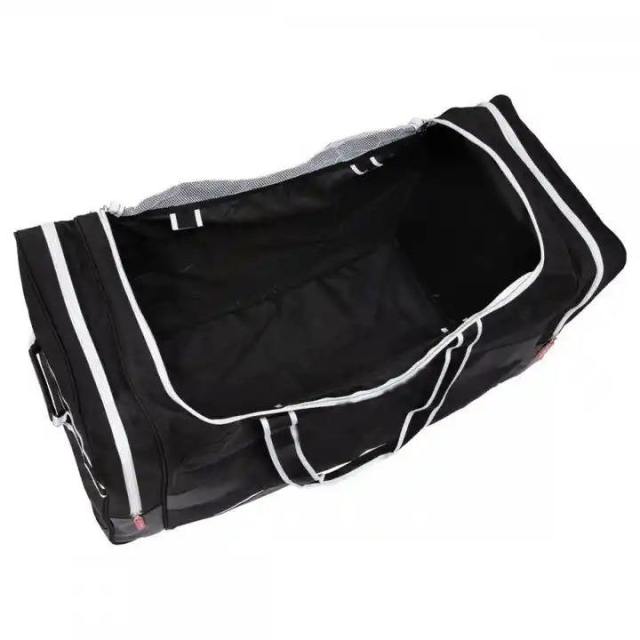 Lightweight Premium Quality OEM Manufacturer Ice Hockey Gym Bags Solid Pattern Polyester Lining Versatile and Durable