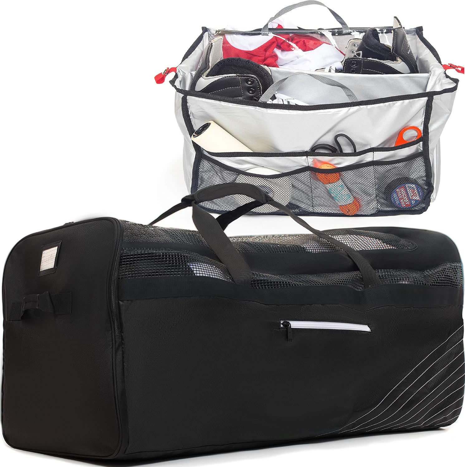 Men's Large Fashion Sports Travel Bag Wholesale Ice Hockey and Soccer Gear Luggage for Players