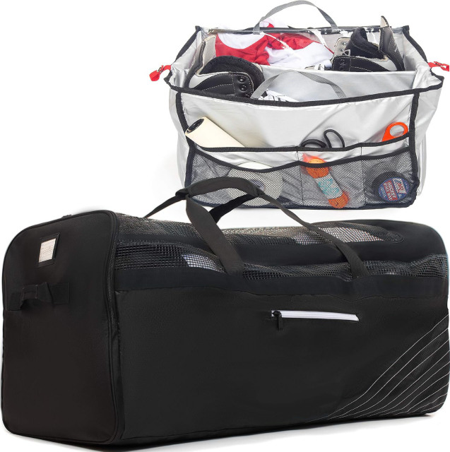 Men's Large Fashion Sports Travel Bag Wholesale Ice Hockey and Soccer Gear Luggage for Players