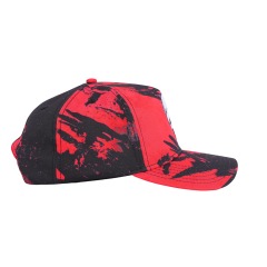 Wholesale Customized 5 Panel Polyester Caps Embroidered ice Hockey  Hat