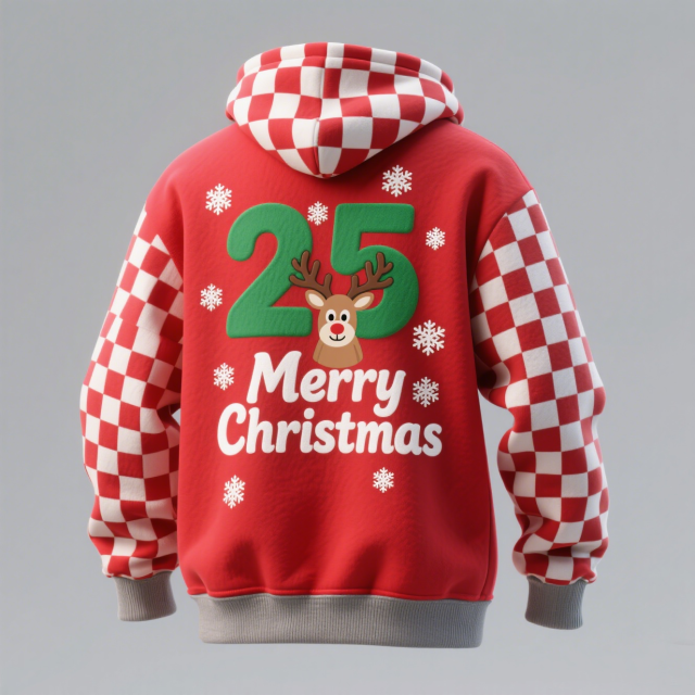 Pullover Christmas Hoodie Sublimation Custom Hoodies Men Women Unisex Sweatshirts