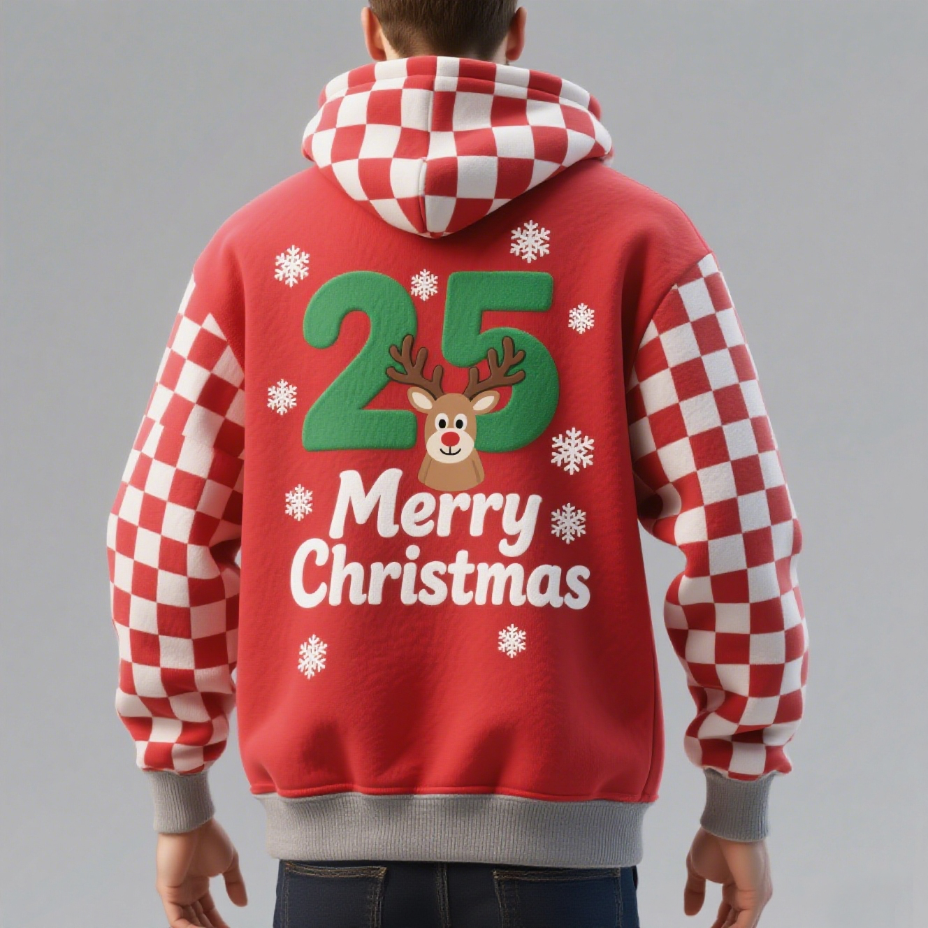 Pullover Christmas Hoodie Sublimation Custom Hoodies Men Women Unisex Sweatshirts