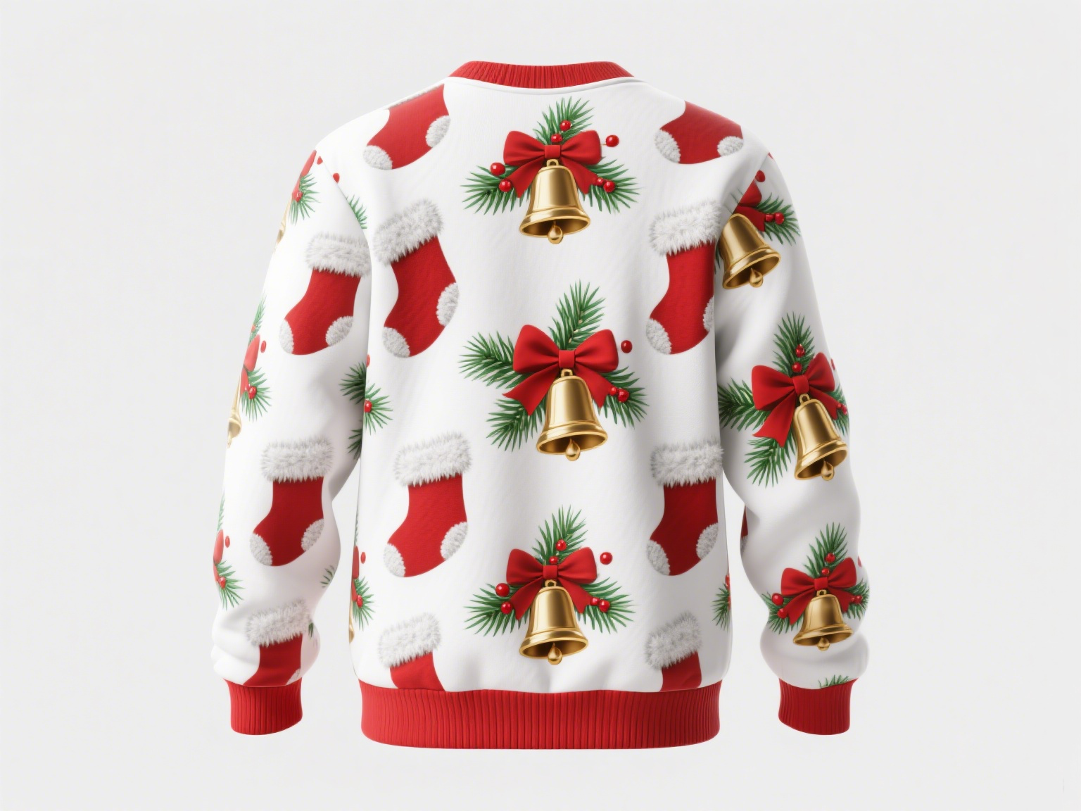 Christmas Holiday Clothing Fashion Unisex Pullover Hoodie Custom Sublimated Printing Hoodie