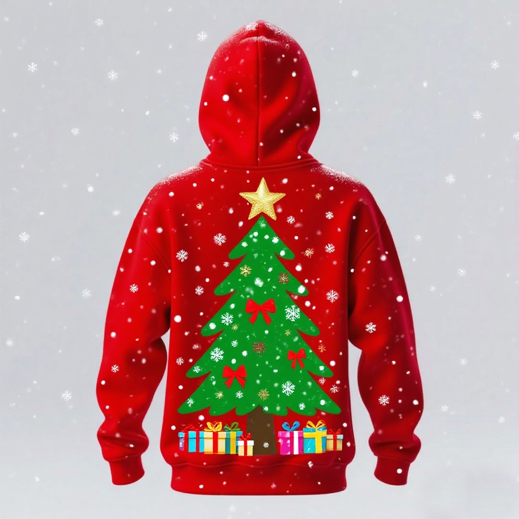 Wholesale Unisex 3D Printed Hoodies Customized Christmas Design Hoodie Sweatshirt With Pocket for Men Women
