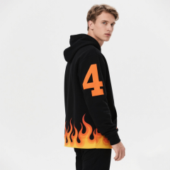 Customized 100% Polyester Unisex Long Sleeve Sublimation Printing Custom Logo Hoodie for Youth and Adult