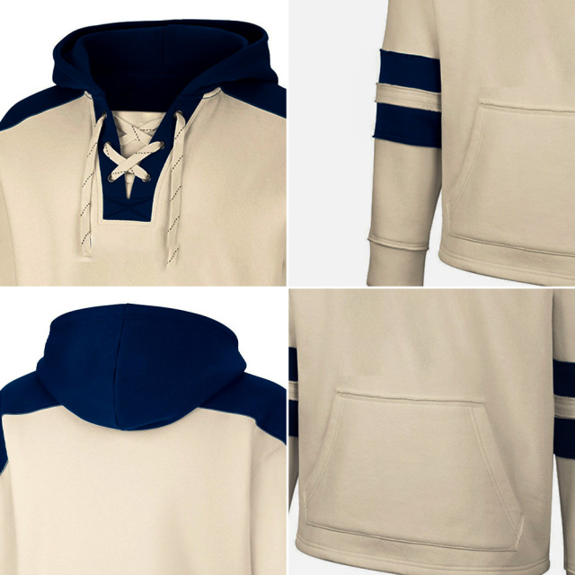 Women's Custom Logo Printed Ice Hockey Hoodie Soft Fleece Lining with Moisture-Wicking for Teams and Fans OEMODM