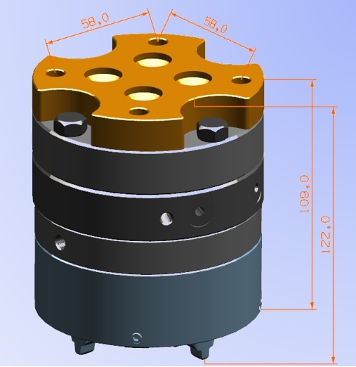 EDM  pneumatic chuck
