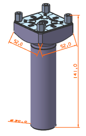 Calibration bar long