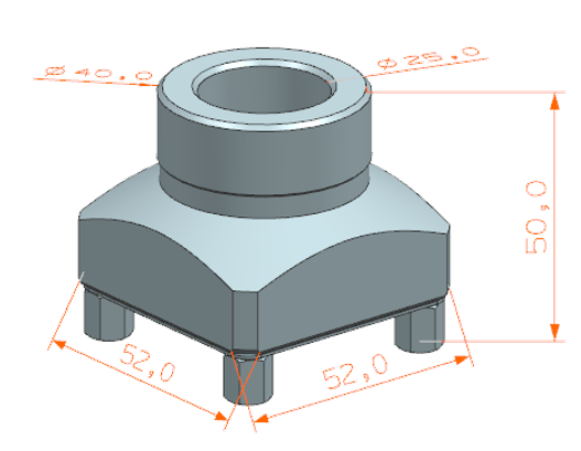 Calibration bar shor