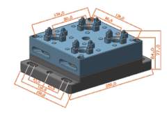 With  backplane 4 in 1 chuck