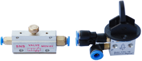 Hand-made pneumatic switch kit