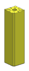 Embossed bar100