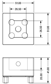 Copper holder series