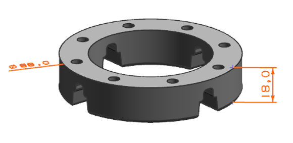Brute force centering plate 90