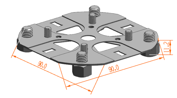 Centering plate 90