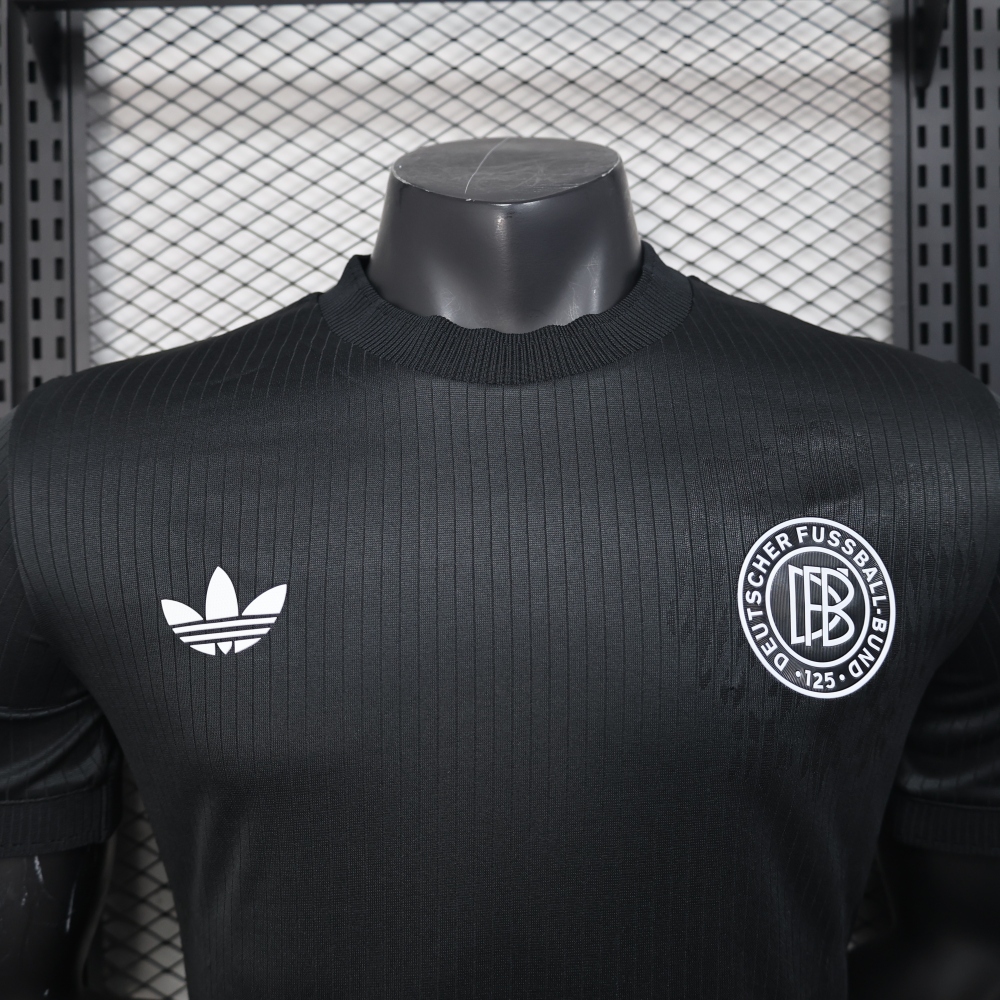2025/2026 Germany 125th Anniversary Edition Black Football Shirt (Player Edition)