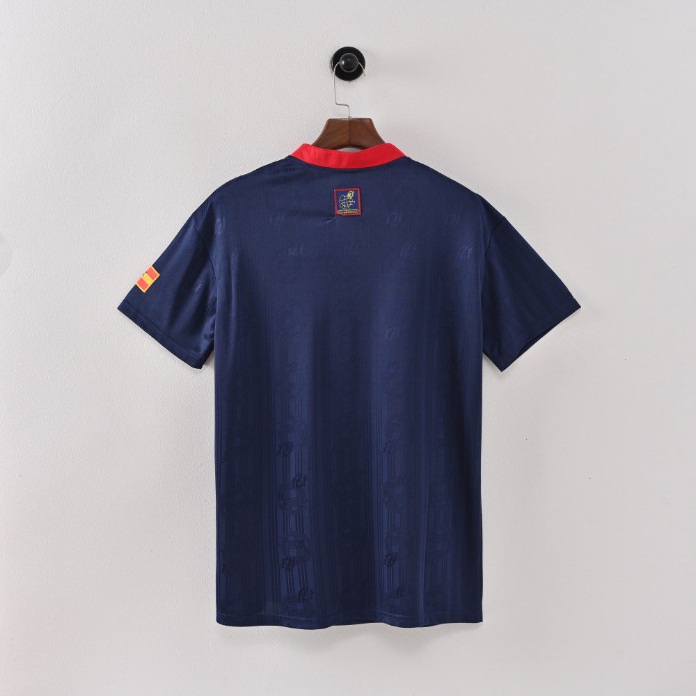 1996 Spain Away Retro Football Shirt