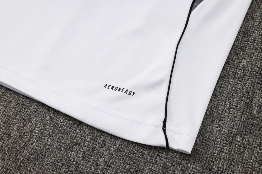 2024/2025 Real Madrid white adult vest training suit (Adult Kit)
