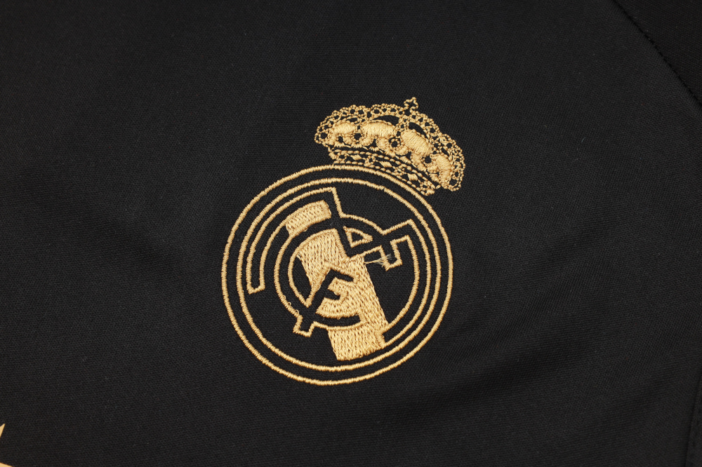 2024/2025 Real Madrid black adult vest training suit (Adult Kit)